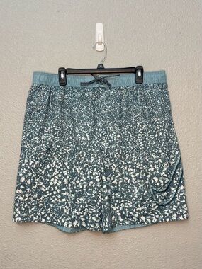 Nike | Camouflage/Geometric Lined Hybrid Swim Trunks | Size XXL